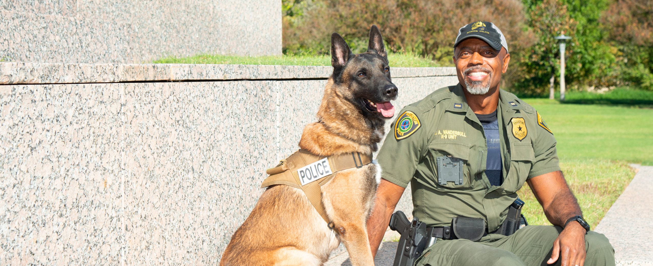 Officer with a K-9