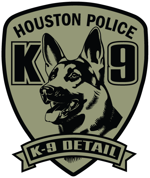 Houston Police K-9 badge